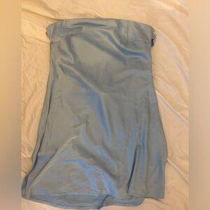 Oh Polly strapless low back bow tie dress